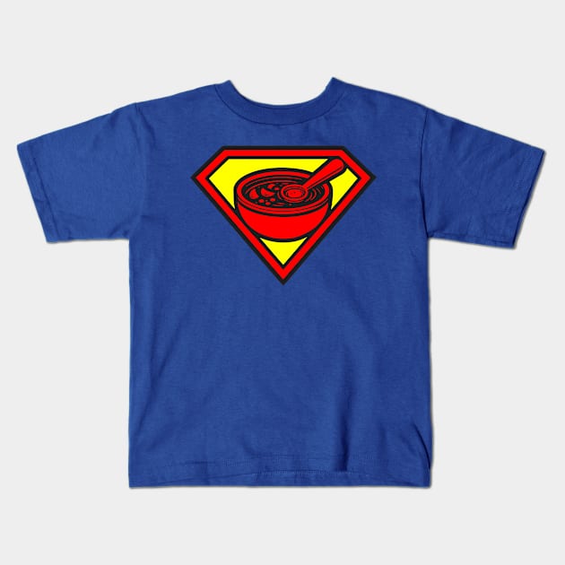 Soup... rman Kids T-Shirt by CharmingChomp